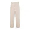 Peserico Tailored Straight Leg Trousers In Cotton Blend