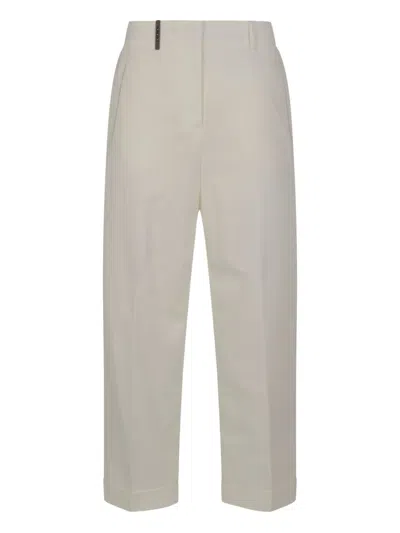 PESERICO TAILORED STRAIGHT-LEG TROUSERS