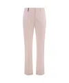 Peserico Tailored Straight-leg Trousers In Nude