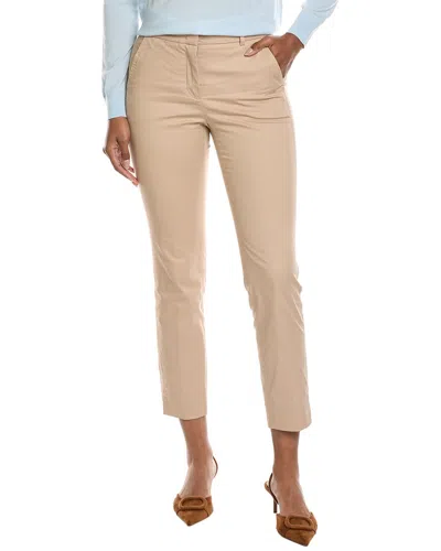 Peserico Tailored Trouser In Brown