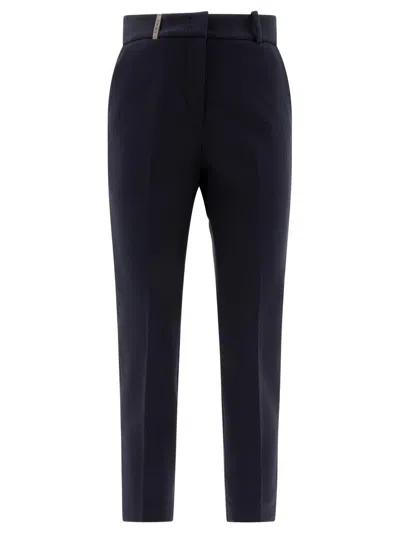 Peserico Tailored Trousers In Blue