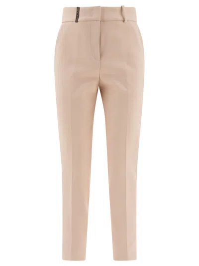 Peserico Pants In Beige