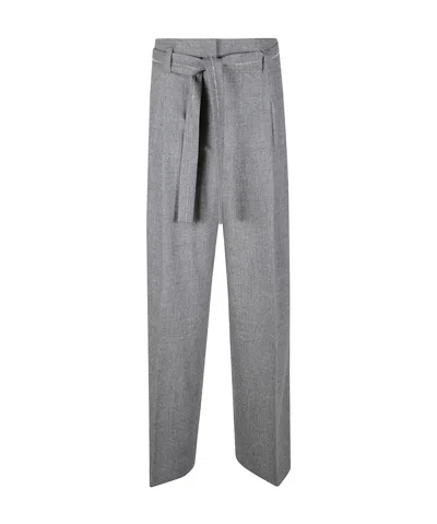 Peserico Tailored Trousers In Animal Print