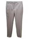 Peserico Casual Pants With Belt Loops In Gray
