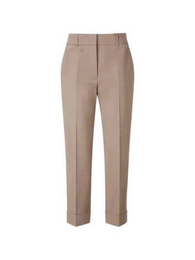 Peserico Tailored Trousers In Neutral