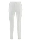 Peserico Tailored Trousers In White
