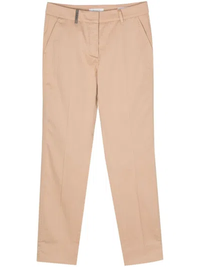 PESERICO PESERICO TAILORED TROUSERS WITH CLASSIC FIT AND DETAILING