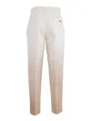 Peserico Tailored Trousers With Subtle Gradient Effect In White