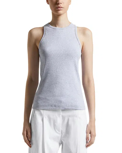 Peserico Tank Top In Lunar Gray