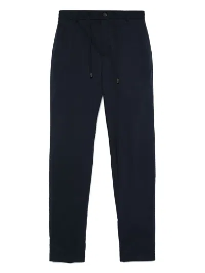 Peserico Tapered Chinos In Blue