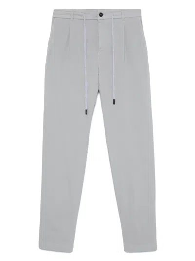 Peserico Tapered Chinos In 灰色