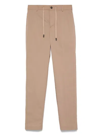 Peserico Tapered Chinos In 947 Beige