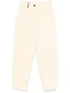 Peserico Tapered Jeans In Yellow