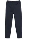 Peserico Tapered Trousers In Blue