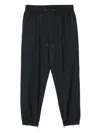 Peserico Tapered Trousers In Blue