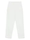 Peserico Tapered Trousers In Green