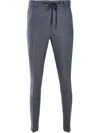 Peserico Tapered Trousers In Grey