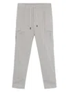 Peserico Tapered Trousers In Grey