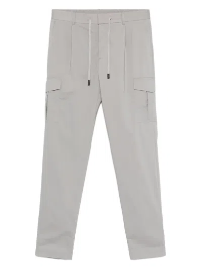 Peserico Tapered Trousers In Grey