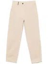 Peserico Tapered Trousers In Neutrals