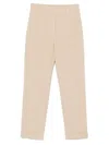 Peserico Tapered Trousers In Neutrals
