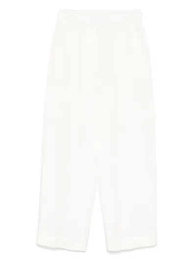 Peserico Tapered Trousers In White