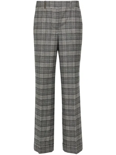 Peserico Tartan-check Trousers