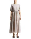 Peserico Teardrop Linen Dress