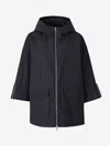Peserico Technical Cotton Jacket In Blue