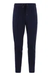 Peserico Men Technical Cotton Jogger Trousers