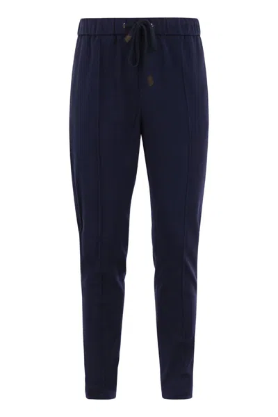 PESERICO PESERICO TECHNICAL COTTON JOGGER TROUSERS