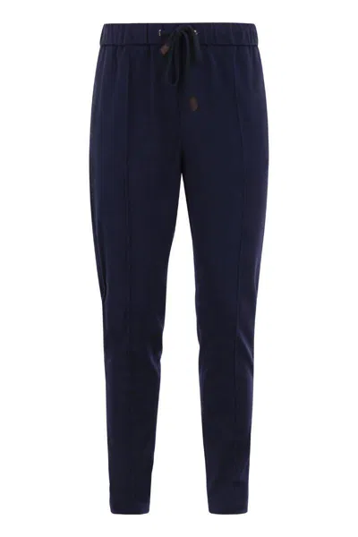 PESERICO PESERICO TECHNICAL COTTON JOGGER TROUSERS
