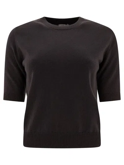 Peserico Sweater With Punto Luce Knitwear In Gray