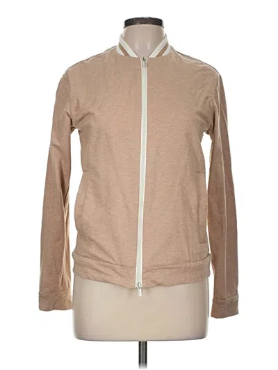 Pre-owned Peserico Track Jacket In Tan