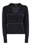 Peserico Women Tricot Cardigan With Light Spots