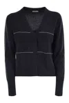 Peserico Women Tricot Cardigan With Light Spots