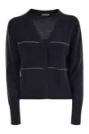 Peserico Women Tricot Cardigan With Light Spots