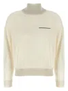 Peserico Ribbed Turtleneck Sweater Lurex Accents