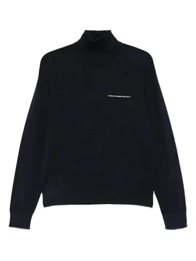 Peserico High-neck Sweater In Black