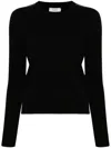 Peserico Punto Luce-chain Sweater In Black  