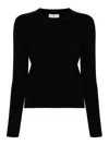 Peserico Punto Luce-chain Sweater In Black