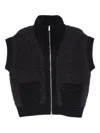 Peserico Zip-front Pocket Cardigan In Black