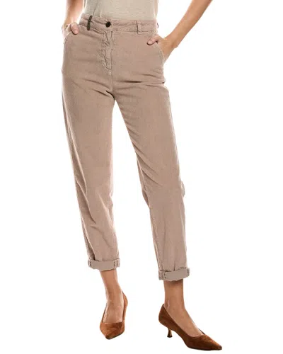 Peserico Trouser In Neutral