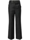Peserico Flannel Lurex Trousers Back Pockets