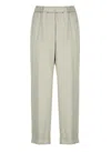 Peserico Elastic Waist Casual Pants