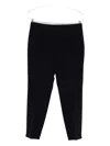 Peserico Mid-rise Trousers In Black
