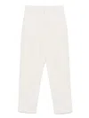Peserico Tapered Trousers In Beige