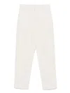 Peserico Tapered Trousers In Beige