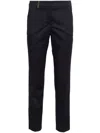 Peserico Woman Pants Midnight Blue Size 10 Cotton, Elastane In Blue