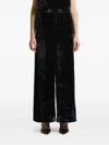 Peserico Trousers Blue In Blue
